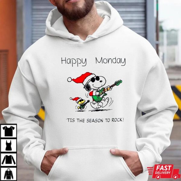 Snoopy Happy Monday Christmas Shirt