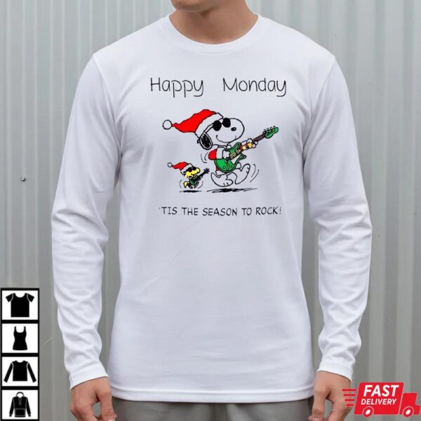 Snoopy Happy Monday Christmas Shirt