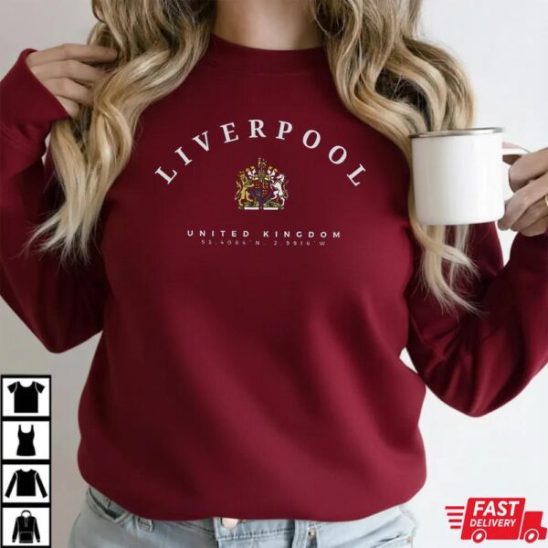 Liverpool United Kingdom Sweatshirt, Liverpool City Shirt