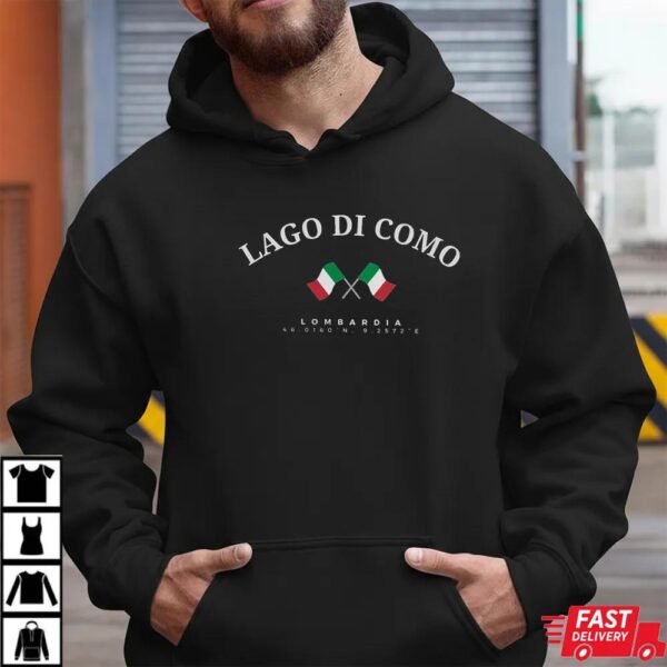 Lake Como Italy Sweatshirt Lake Como Italy Sweatshirt