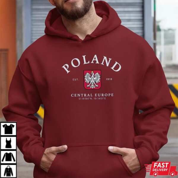 Poland Sweatshirt, Polish Pride Shirt Poland Sweatshirt, Polish Pride Shirt