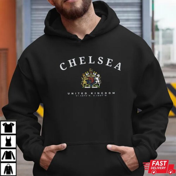 Chelsea United Kingdom Crest Sweatshirt Chelsea United Kingdom Crest Sweatshirt