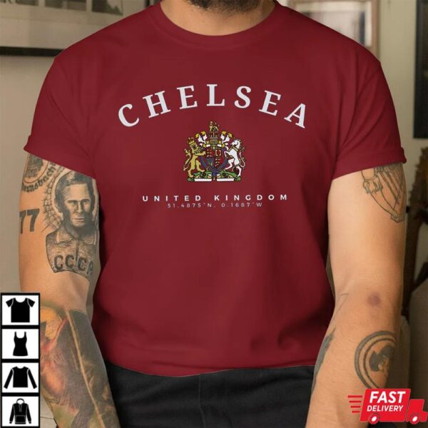 Chelsea United Kingdom Crest Sweatshirt Chelsea United Kingdom Crest Sweatshirt