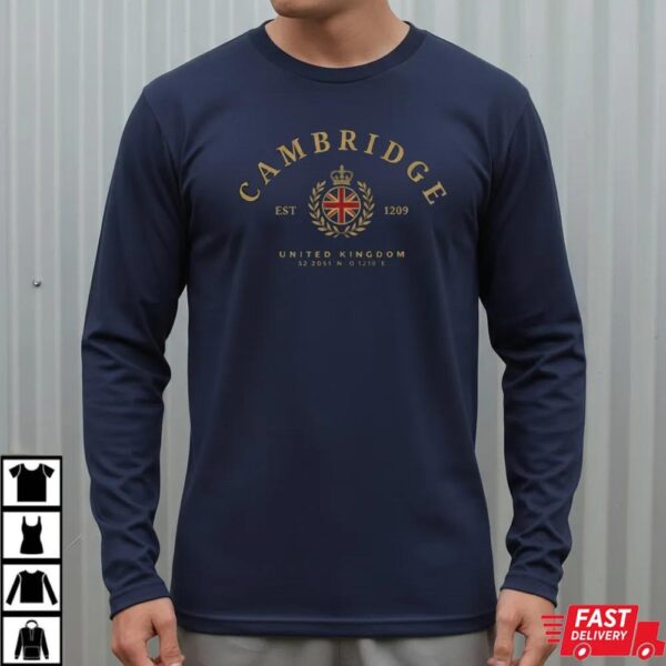 Cambridge EST 1209 Royal Crest Sweatshirt Cambridge EST 1209 Royal Crest Sweatshirt