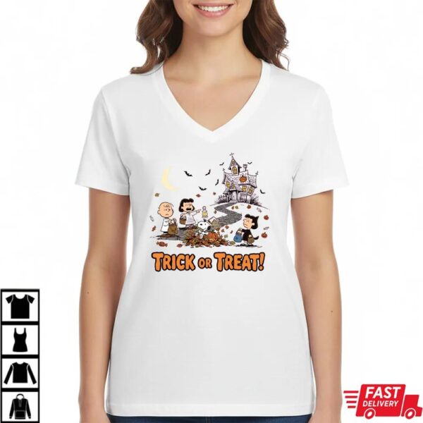 Cute Peanuts Trick Or Treat T-Shirt