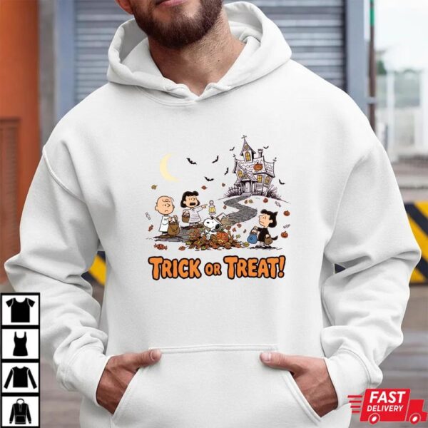 Cute Peanuts Trick Or Treat T-Shirt
