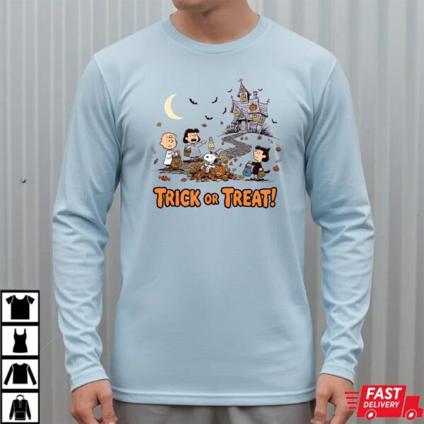 Cute Peanuts Trick Or Treat T-Shirt