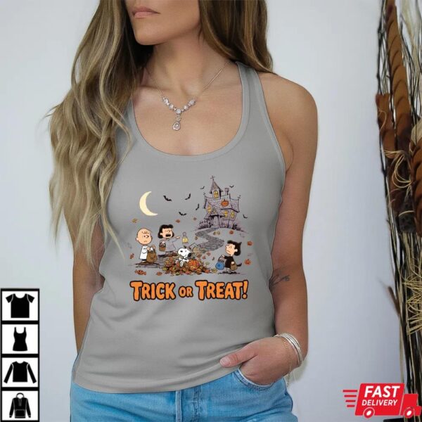 Cute Peanuts Trick Or Treat T-Shirt