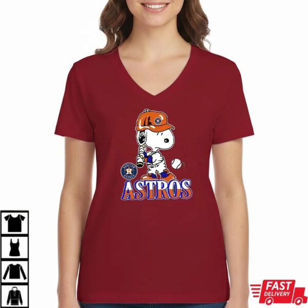 Snoopy Houston Astros T-Shirt – Cute Baseball Fan Tee for Astros Supporters Snoopy Houston Astros T-Shirt – Cute Baseball Fan Tee for Astros Supporters