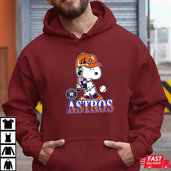 Snoopy Houston Astros T-Shirt – Cute Baseball Fan Tee for Astros Supporters Snoopy Houston Astros T-Shirt – Cute Baseball Fan Tee for Astros Supporters
