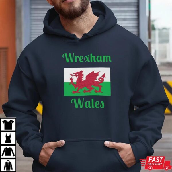 Wrexham Wales T-Shirt Wrexham Wales T-Shirt