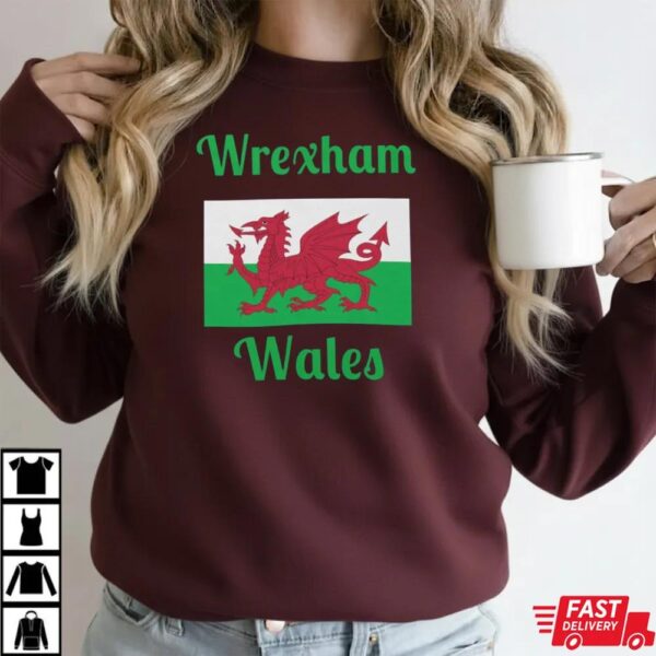 Wrexham Wales T-Shirt Wrexham Wales T-Shirt