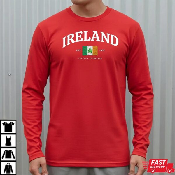 Ireland 1937 Sweatshirt – Irish Flag Clover Republic Heritage Shirt Ireland 1937 Sweatshirt – Irish Flag Clover Republic Heritage Shirt