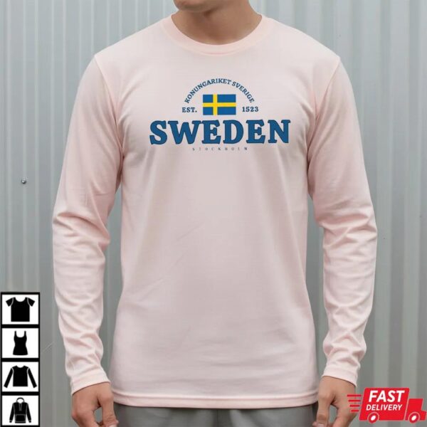 Sweden 1523 Sweatshirt – Stockholm Swedish Flag Heritage Shirat Sweden 1523 Sweatshirt – Stockholm Swedish Flag Heritage Shirat
