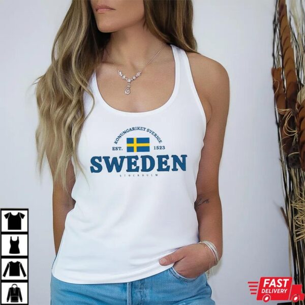 Sweden 1523 Sweatshirt – Stockholm Swedish Flag Heritage Shirat Sweden 1523 Sweatshirt – Stockholm Swedish Flag Heritage Shirat