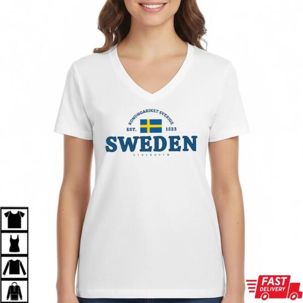 Sweden 1523 Sweatshirt – Stockholm Swedish Flag Heritage Shirat Sweden 1523 Sweatshirt – Stockholm Swedish Flag Heritage Shirat