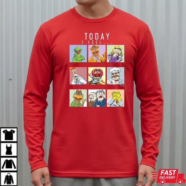 Today I Feel The Muppets T-Shirt – Funny Disney Character Mood Box Tee Today I Feel The Muppets T-Shirt – Funny Disney Character Mood Box Tee