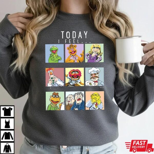 Today I Feel The Muppets T-Shirt – Funny Disney Character Mood Box Tee Today I Feel The Muppets T-Shirt – Funny Disney Character Mood Box Tee