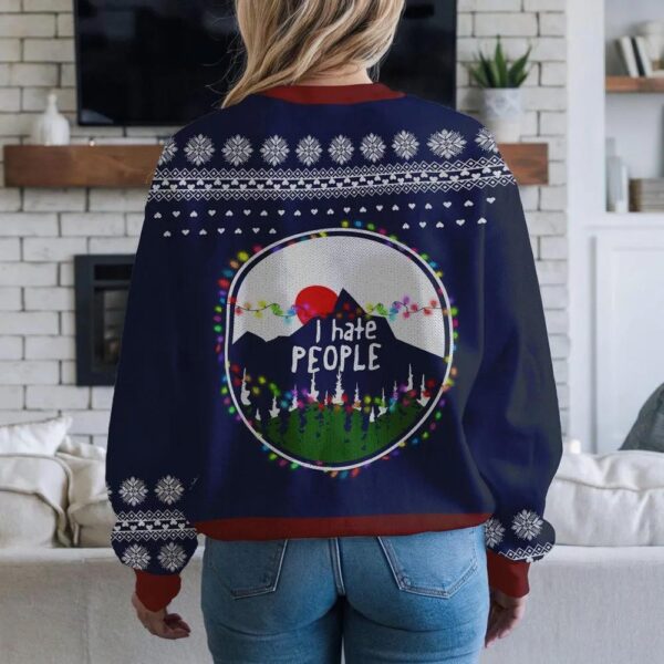 I Party With Sasquatch Ugly Christmas Sweater I Party With Sasquatch Ugly Christmas Sweater