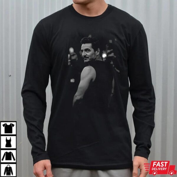 Retro Pedro Pascal Photoshoot T-Shirt Retro Pedro Pascal Photoshoot T-Shirt
