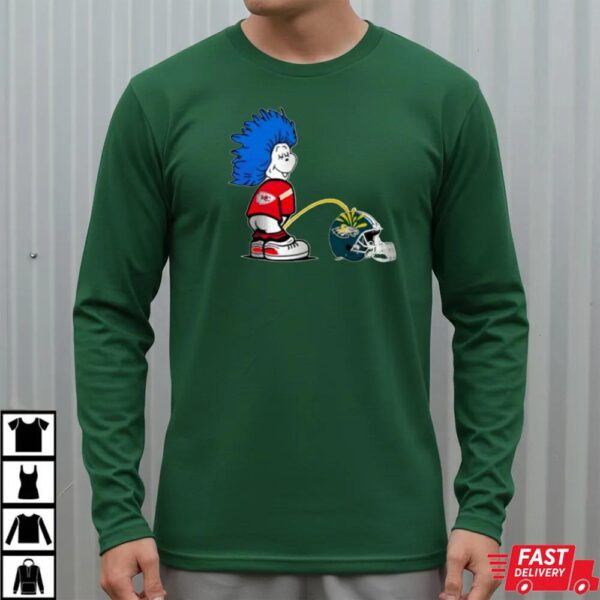 Thing One Kansas City Chiefs Piss On Philadelphia Eagles 2025 T-Shirt Thing One Kansas City Chiefs Piss On Philadelphia Eagles 2025 T-Shirt