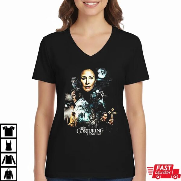 The Conjuring Horror Movie Bootleg Fan Tee T-Shirt The Conjuring Horror Movie Bootleg Fan Tee T-Shirt