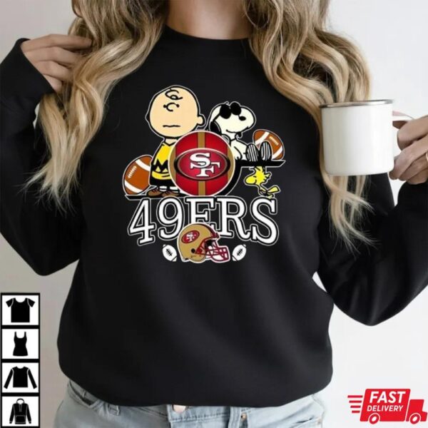 Snoopy The Peanuts San Francisco 49Ers Shirt Snoopy The Peanuts San Francisco 49Ers Shirt