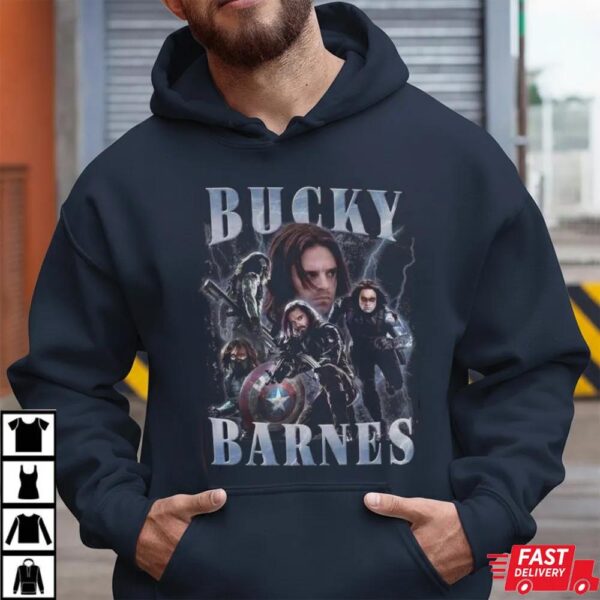 Bucky Barnes Caption American Sweatshirt