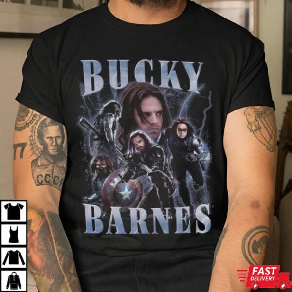 Bucky Barnes Caption American Sweatshirt