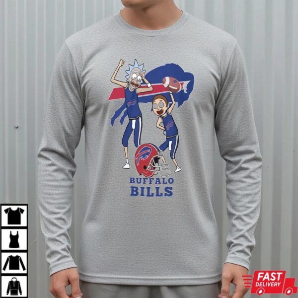 Rick and Morty Buffalo Bills Shirt