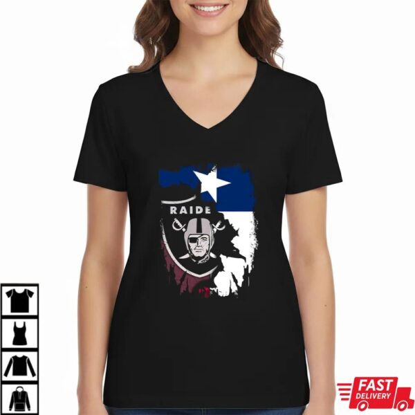 Together Texas Raiders Logo Fusion T-Shirt Together Texas Raiders Logo Fusion T-Shirt