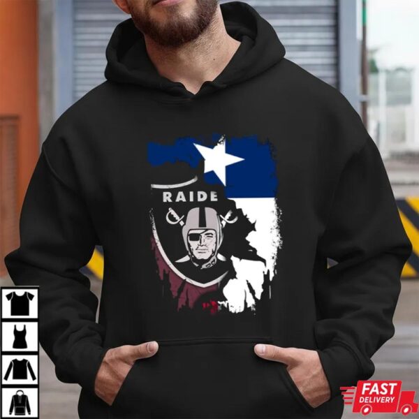 Together Texas Raiders Logo Fusion T-Shirt Together Texas Raiders Logo Fusion T-Shirt