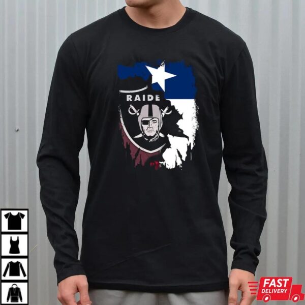 Together Texas Raiders Logo Fusion T-Shirt Together Texas Raiders Logo Fusion T-Shirt