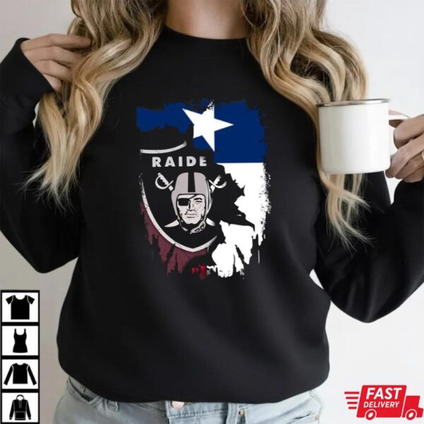 Together Texas Raiders Logo Fusion T-Shirt Together Texas Raiders Logo Fusion T-Shirt