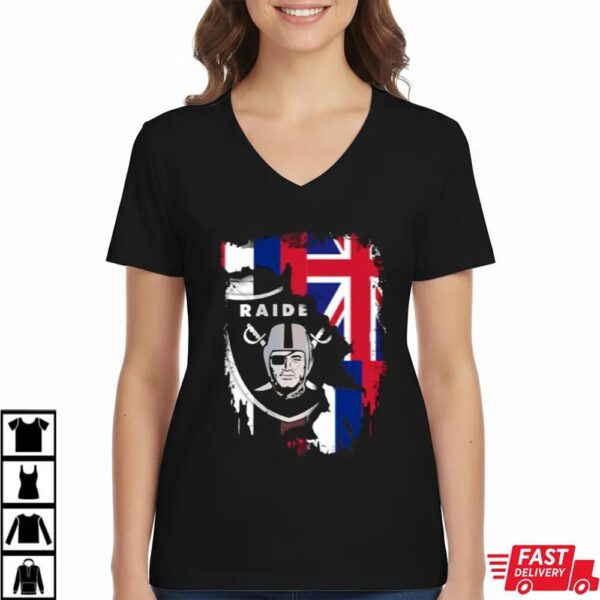 Together Raiders Hawaii Union Flag Fusion T-Shirt