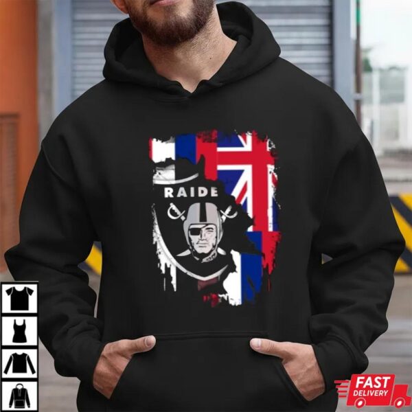 Together Raiders Hawaii Union Flag Fusion T-Shirt