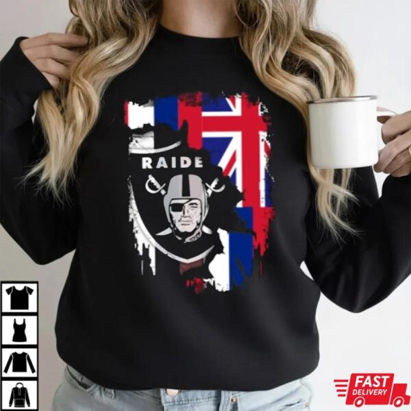 Together Raiders Hawaii Union Flag Fusion T-Shirt