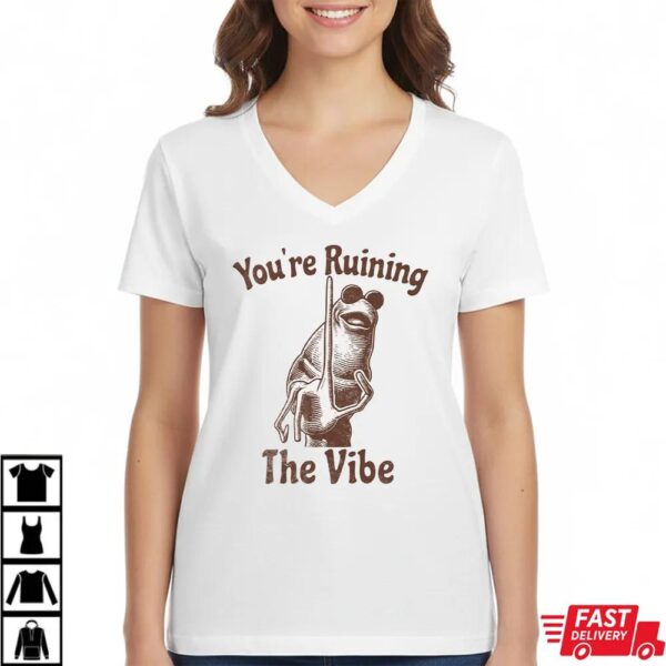 You’re Ruining The Vibe Marcus The Worm Meme Sweatshirt