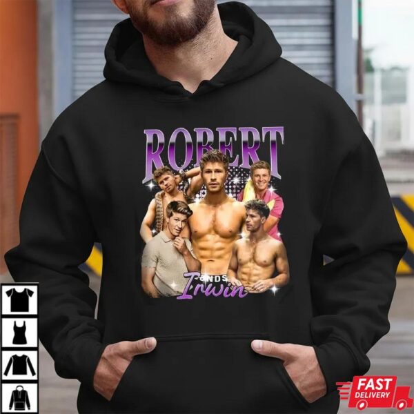Retro Robert Irwin 2025 Bootleg Sweatshirt Retro Robert Irwin 2025 Bootleg Sweatshirt
