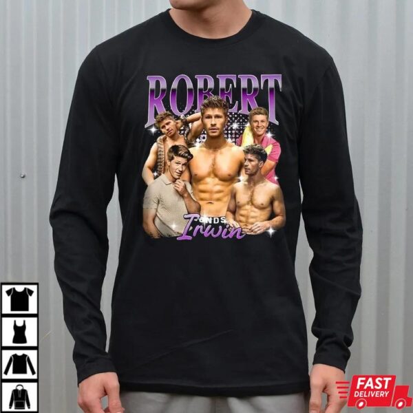 Retro Robert Irwin 2025 Bootleg Sweatshirt Retro Robert Irwin 2025 Bootleg Sweatshirt