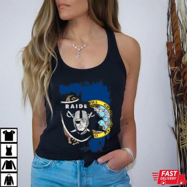 Together Idaho Las Vegas Raiders Logo State Pride Shirt