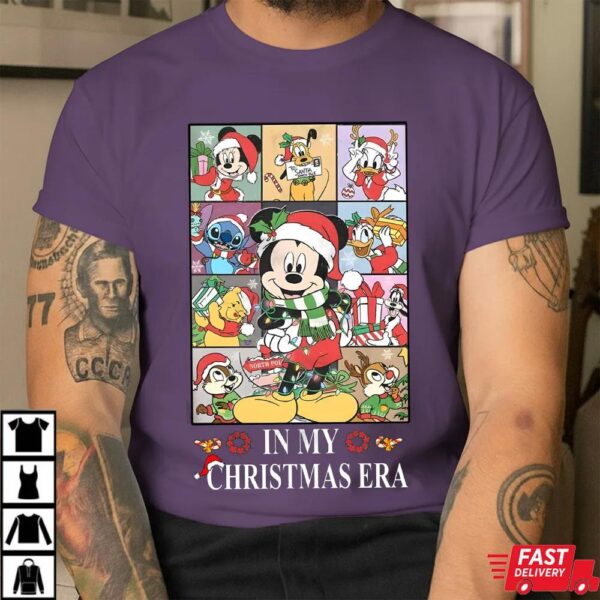 In My Christmas Era Disney Christmas Sweatshirt In My Christmas Era Disney Christmas Sweatshirt