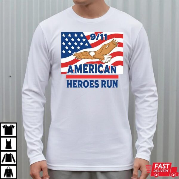 American Heroes Run 9-11 Memorial T-Shirt American Heroes Run 9-11 Memorial T-Shirt