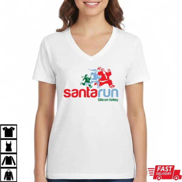 Santa Run Silicon Valley Shirt