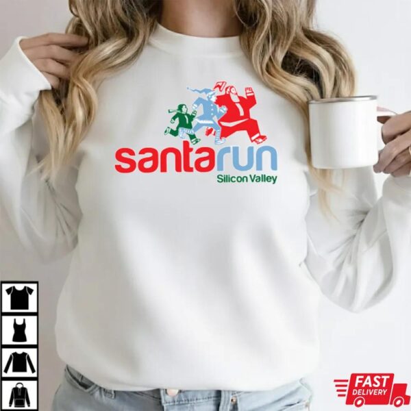 Santa Run Silicon Valley Shirt