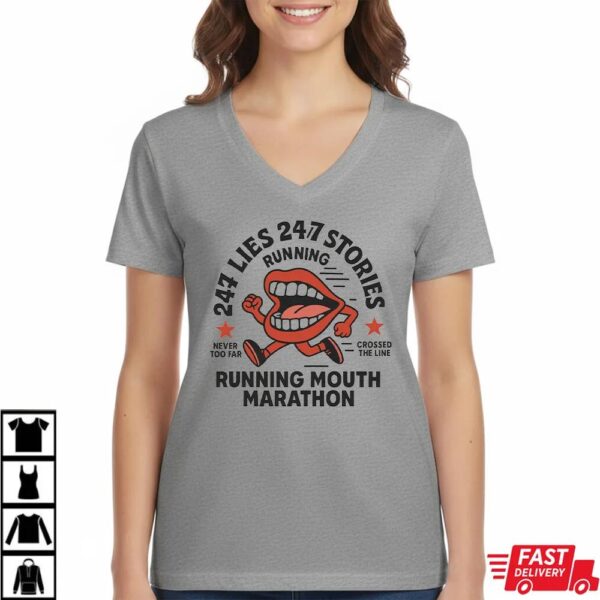 Running Mouth Marathon T-shirt Running Mouth Marathon T-shirt