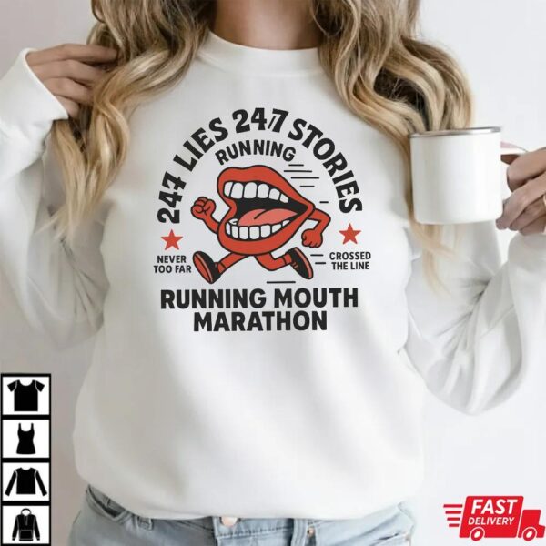 Running Mouth Marathon T-shirt Running Mouth Marathon T-shirt