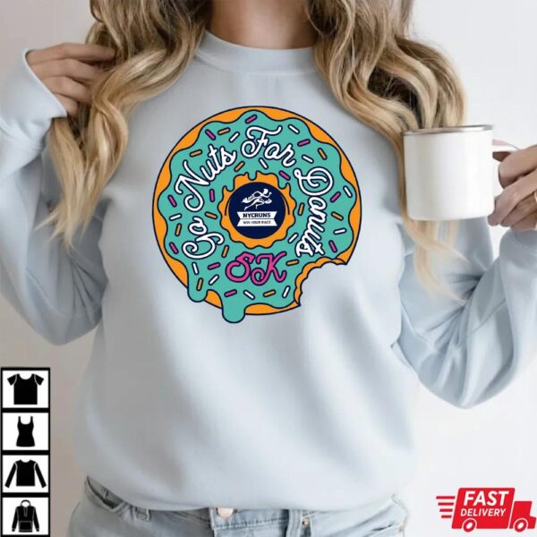 NYCRUNS Go Nuts For Donuts Shirt NYCRUNS Go Nuts For Donuts Shirt