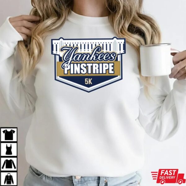 Yankees Pinstripe 5K Shirt Yankees Pinstripe 5K Shirt
