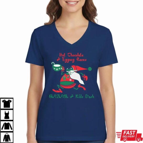 Hot Chocolate & Eggnog Races Shirt